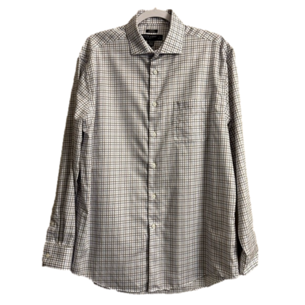 Pronto Uomo Non Iron Dress Shirt/Size 17